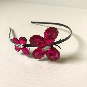 Iridescent Purple Butterfly Headband! 🦋